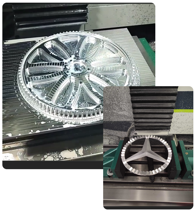 CNC Machine in operation