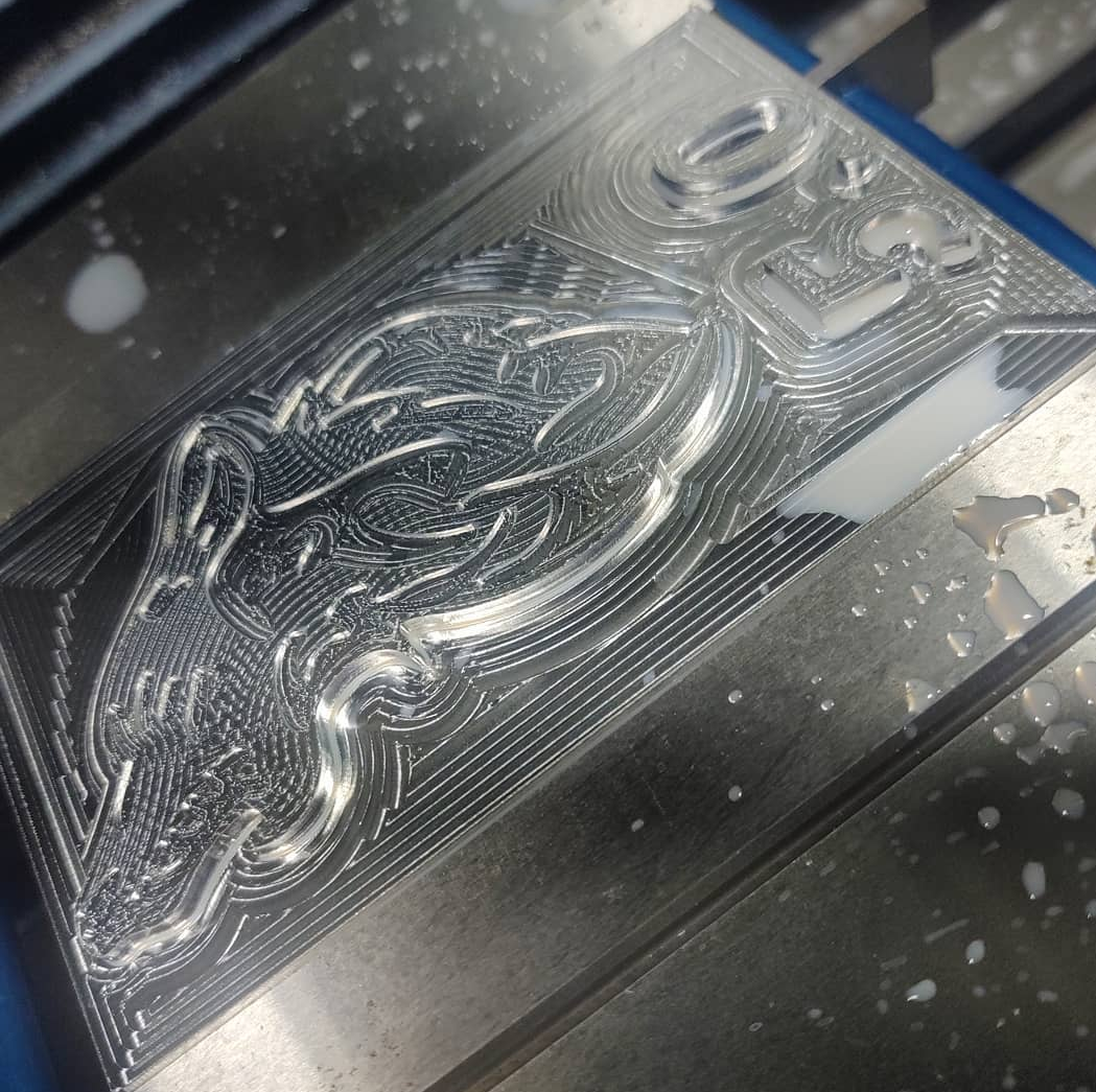 Precision machined metal parts